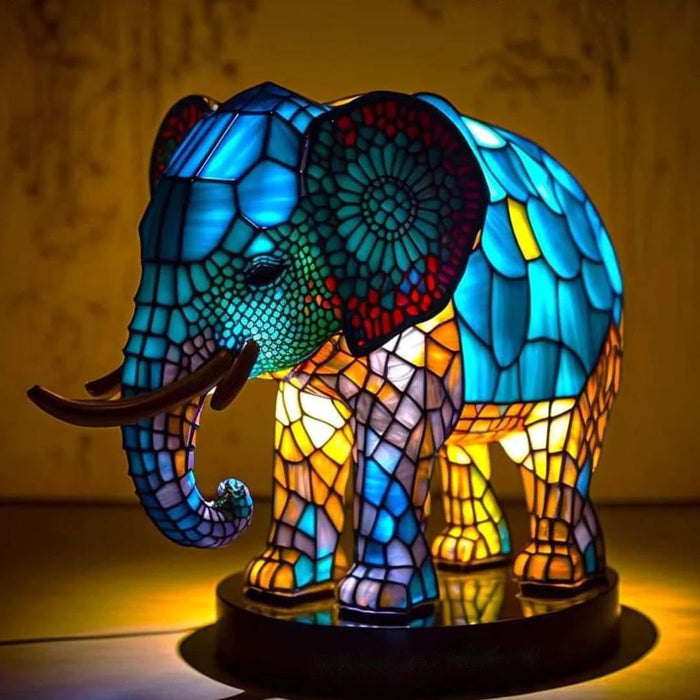 Caly - Kunst Lamp | Moderne en Stijlvolle Decoratie | Nachtlampje | Gekleurde Dieren Lamp