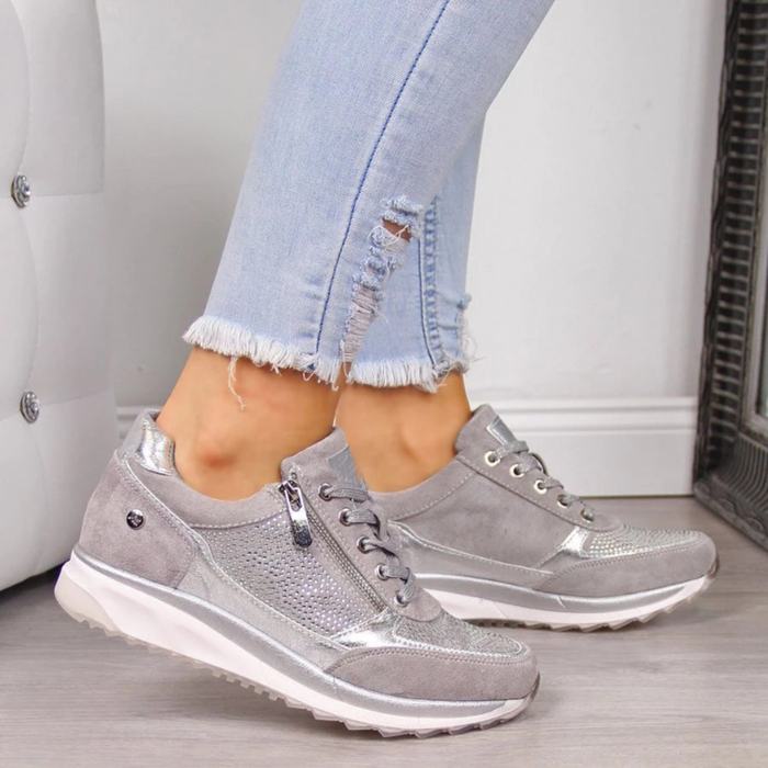 Oslo | Orthopedische Sneakers | Trendy Comfortabele Schoenen | Orthopedische Schoenen Dames