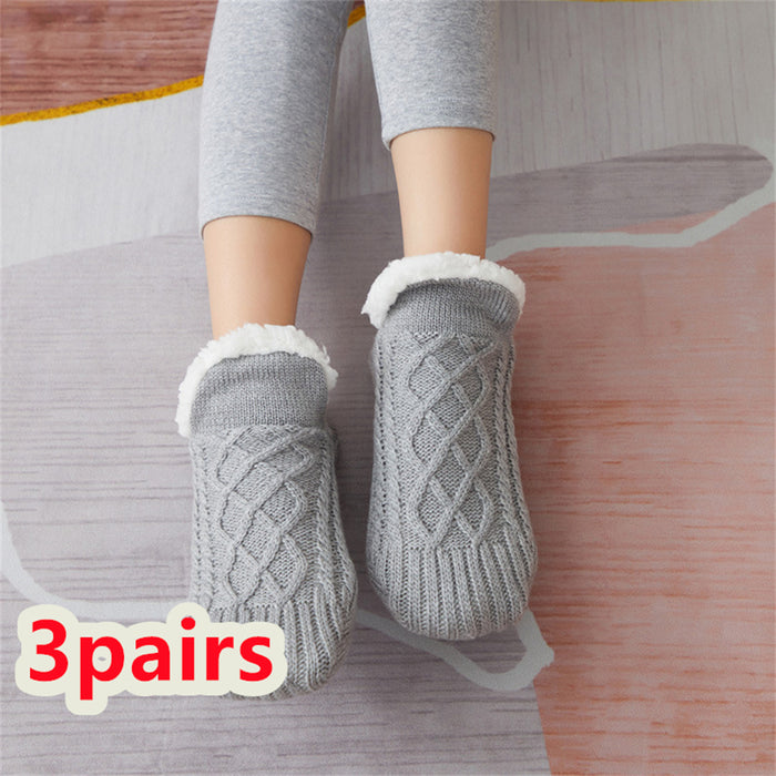 CozyVibe Indoor Floor Socks | Warme Slipper Sokken met Antislip | Ademend en Comfortabel