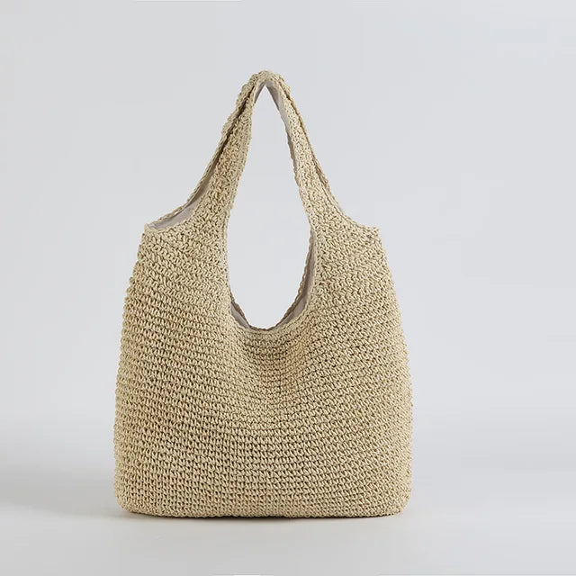 SARAH | Strandtas | Rotan Tas Vrouwen | Geweven Schoudertas | Zomer Strandtas