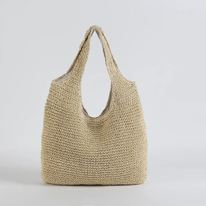 SARAH | Strandtas | Rotan Tas Vrouwen | Geweven Schoudertas | Zomer Strandtas