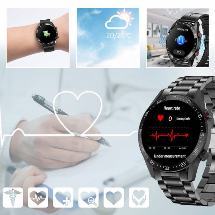 SMARTPRO | Smartwatch voor Stijl en Functionaliteit | Stalen Smartwatch