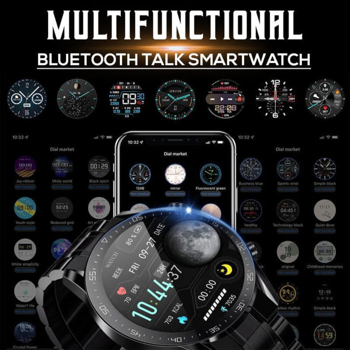 SMARTPRO | Smartwatch voor Stijl en Functionaliteit | Stalen Smartwatch