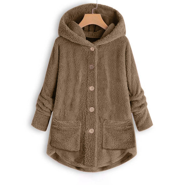 CozyChic | Comfortabele Hooded Cardigan | Losvallend Model | Fleece Voering