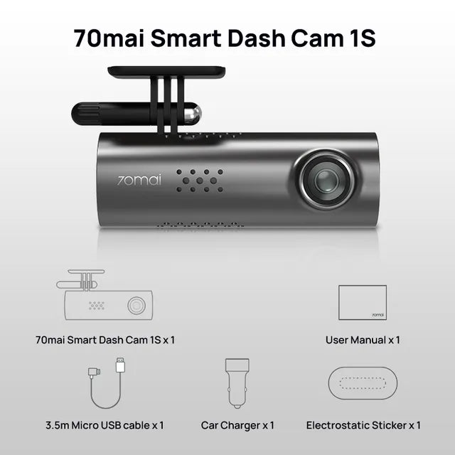 VisionDrive | Dashcam | Spraakbesturing | HD Nachtzicht