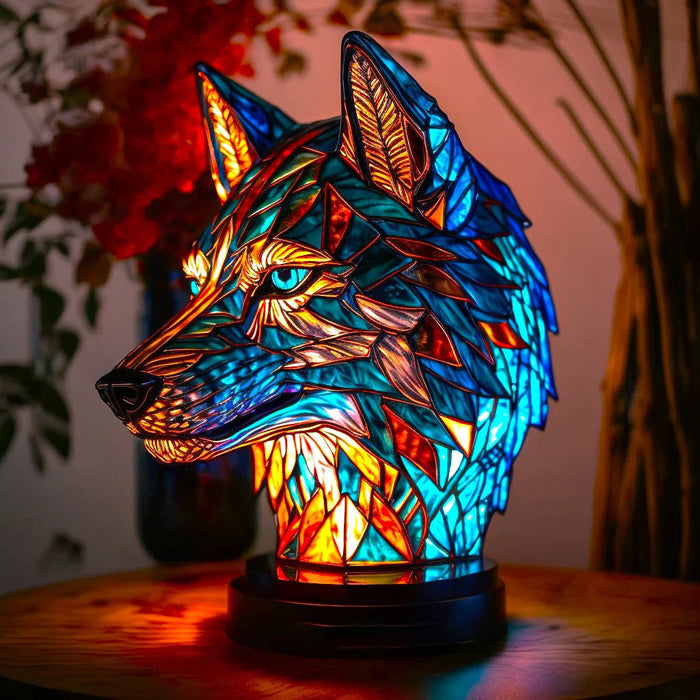 Caly - Kunst Lamp | Moderne en Stijlvolle Decoratie | Nachtlampje | Gekleurde Dieren Lamp