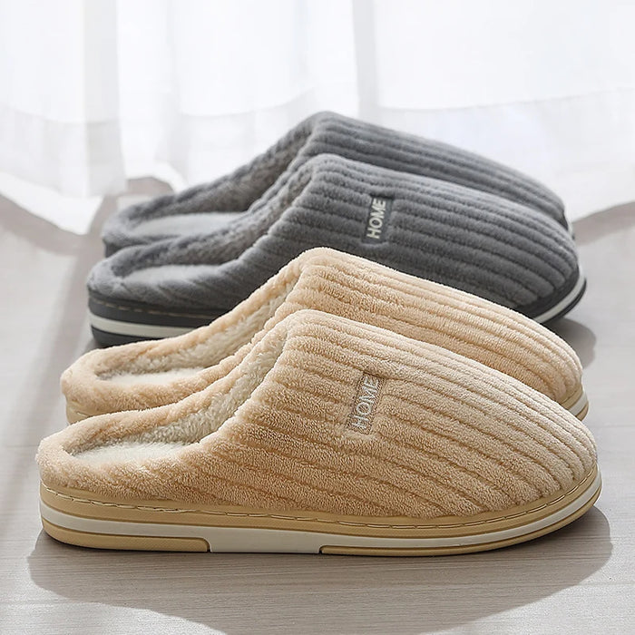 LuxeWarm | Pluche Winter Slippers | Uniek Ontwerp voor Stijlvol Comfort | Blijf Warm in Stijl