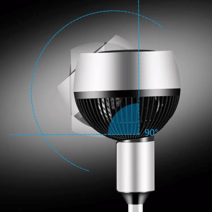 TURBO | Luchtcirculatie Vloerventilator | Verfrissende Bries in elke Kamer