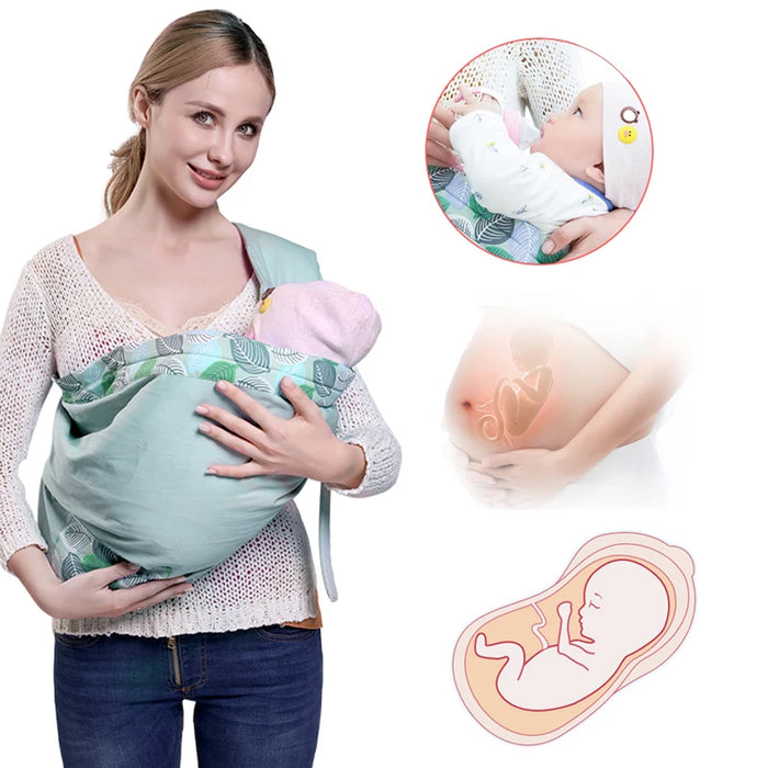 Serenity | Baby Wrap Pasgeboren Sling | Dual Use Borstvoeding Drager