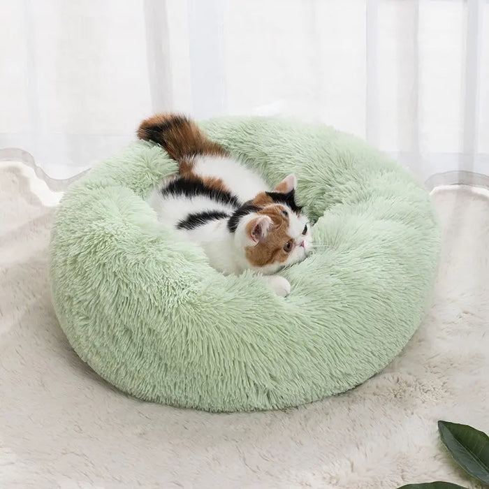 CozyCradle | Pluche Huisdierbed | Kattenmand | Hondenmand | Luxe Comfort | Wasbaar & Stijlvol