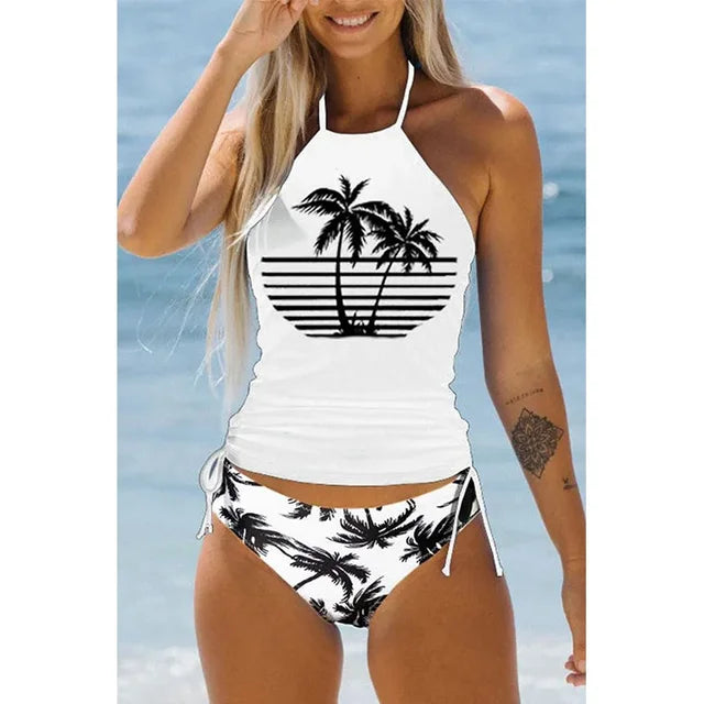 ZOMERGLANS | Damesbadpak Met Print | Badpak Dames | Onepiece Zwempak