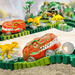 Racing Dinosaur Train Set™ | Fantasierijke Treinbaan Set voor ongekend speelplezier | Incl. Extra GRATIS Dino + treinauto t.w.v. €19.95 Finn Brands