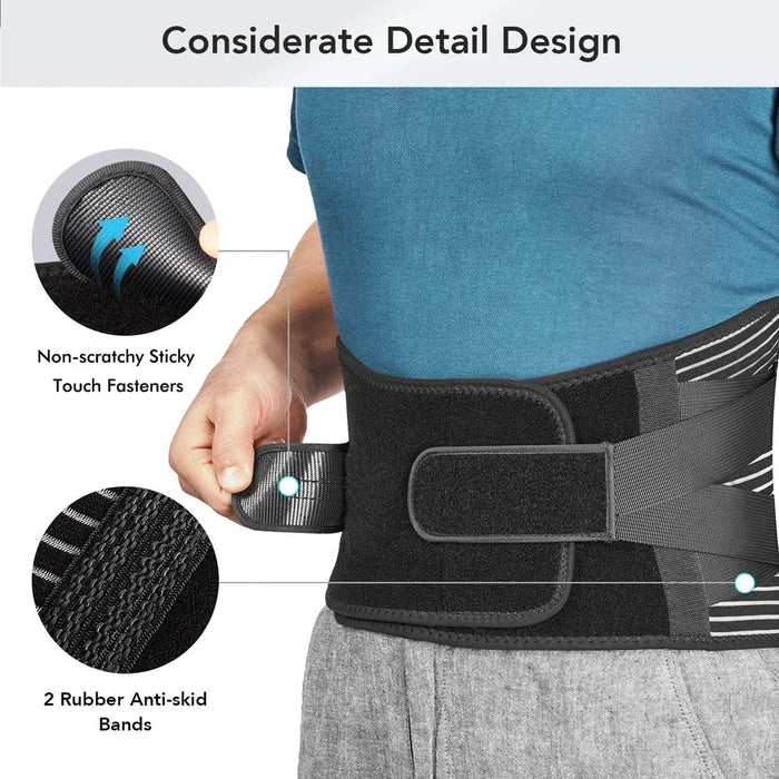 SpinaFit | Rugondersteuningsgordel | Comfortabele Orthopedische Korset | Verlicht Rugpijn | Voor Een Gezonde Houding