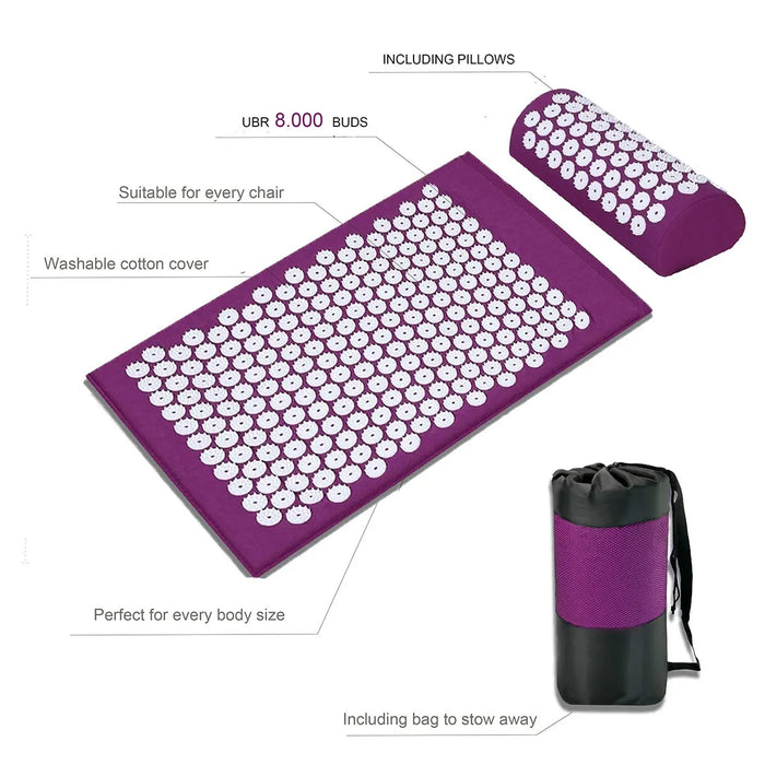 BlissMat | Acupressuur Massage Mat | Stressverlichting