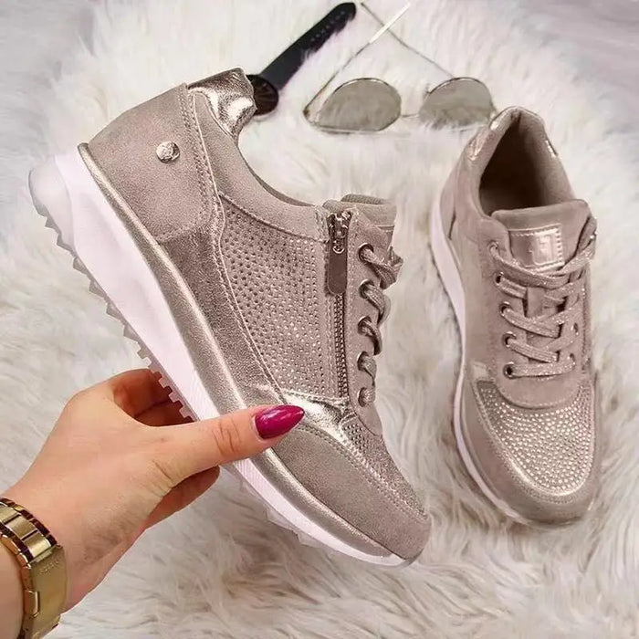 Oslo | Orthopedische Sneakers | Trendy Comfortabele Schoenen | Orthopedische Schoenen Dames