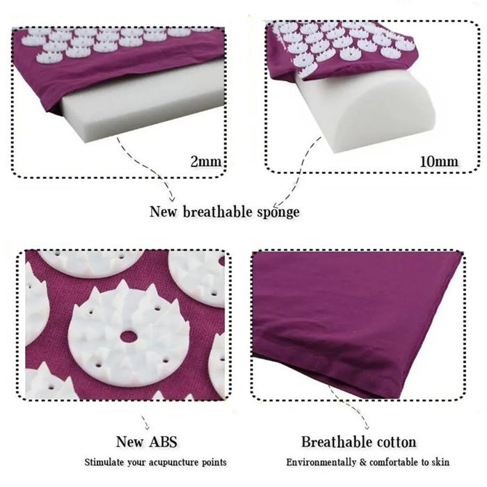 BlissMat | Acupressuur Massage Mat | Stressverlichting