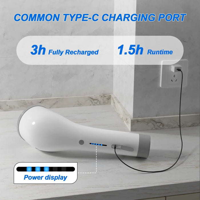 PowerClean 8-in-1 Multifunctionele Elektrische Reinigingsborstel