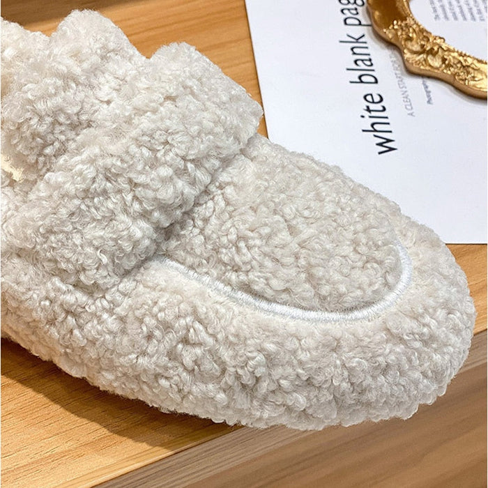 LUXURY | Pluizige Pantoffels | Comfortabele Thuis Schoenen | Stijlvolle Teddy Pantoffels