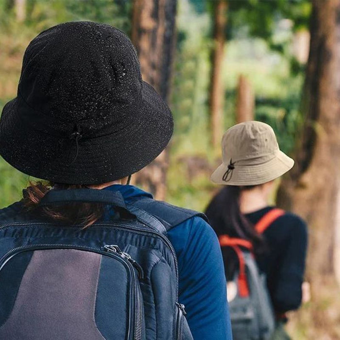 Brisa | Waterdichte Opvouwbare Bucket Hat | SPF 50+ Brede Rand Zonnehoed | Veilig In De Zon