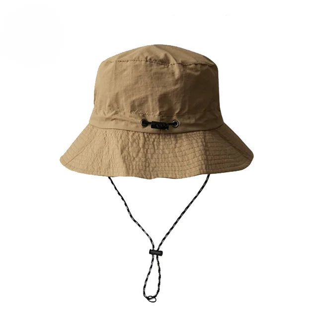 Brisa | Waterdichte Opvouwbare Bucket Hat | SPF 50+ Brede Rand Zonnehoed | Veilig In De Zon