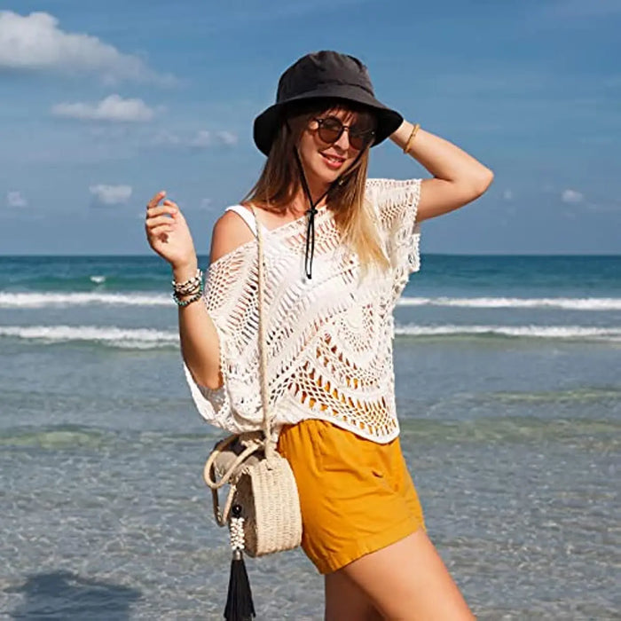 Brisa | Waterdichte Opvouwbare Bucket Hat | SPF 50+ Brede Rand Zonnehoed | Veilig In De Zon