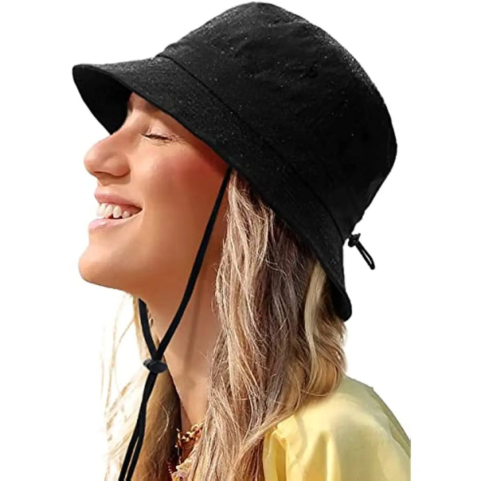 Brisa | Waterdichte Opvouwbare Bucket Hat | SPF 50+ Brede Rand Zonnehoed | Veilig In De Zon