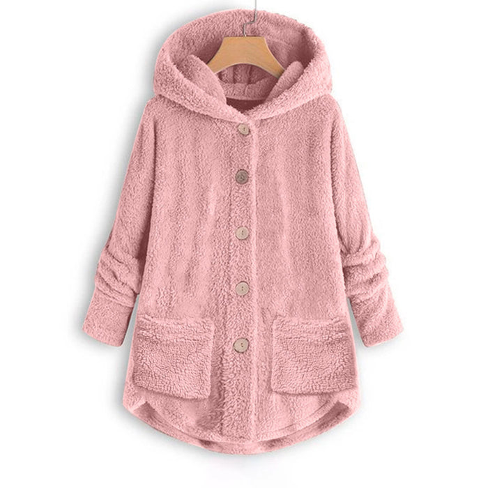 CozyChic | Comfortabele Hooded Cardigan | Losvallend Model | Fleece Voering