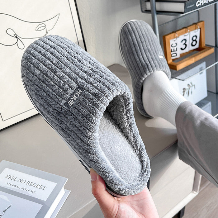 LuxeWarm | Pluche Winter Slippers | Uniek Ontwerp voor Stijlvol Comfort | Blijf Warm in Stijl