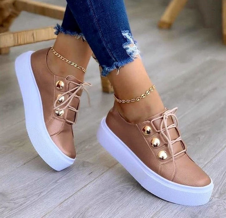 Colette | Trendy Veterschoenen | Sneakers Vrouwen | Casual Schoenen Dames