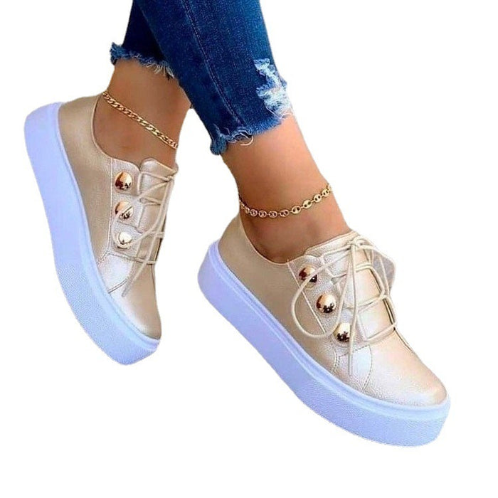 Colette | Trendy Veterschoenen | Sneakers Vrouwen | Casual Schoenen Dames