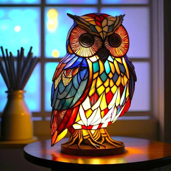 Caly - Kunst Lamp | Moderne en Stijlvolle Decoratie | Nachtlampje | Gekleurde Dieren Lamp