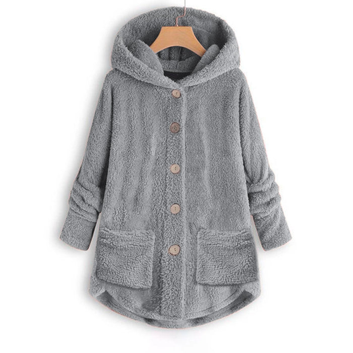 CozyChic | Comfortabele Hooded Cardigan | Losvallend Model | Fleece Voering