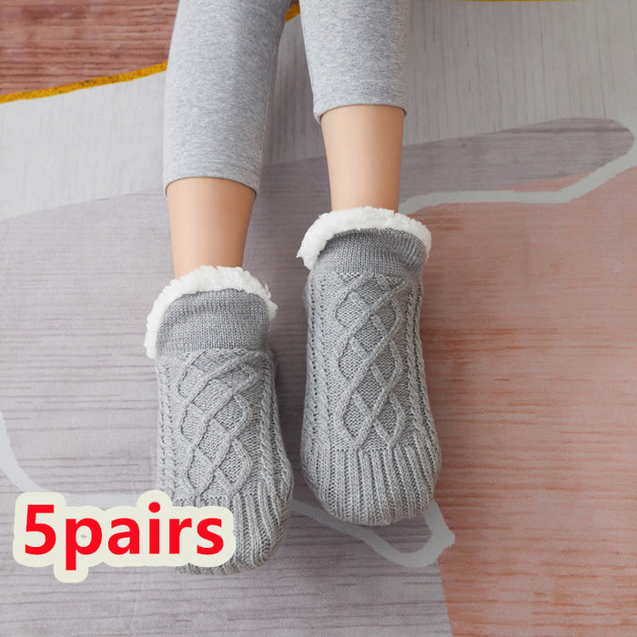 CozyVibe Indoor Floor Socks | Warme Slipper Sokken met Antislip | Ademend en Comfortabel