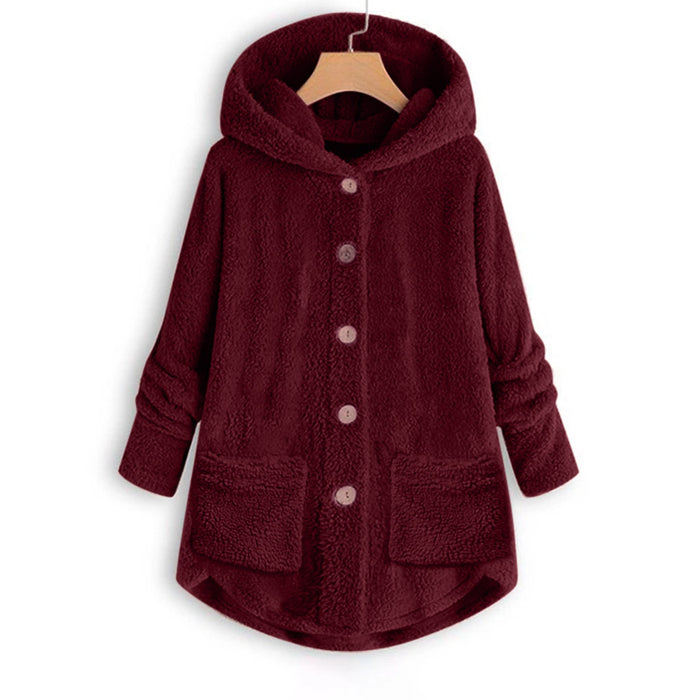 CozyChic | Comfortabele Hooded Cardigan | Losvallend Model | Fleece Voering