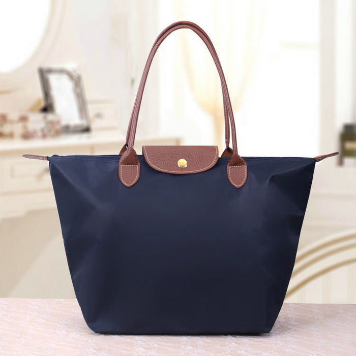 ELEGANCE | Luxe Oxford Schoudertas | Canvas Shopper | Chic en Functioneel