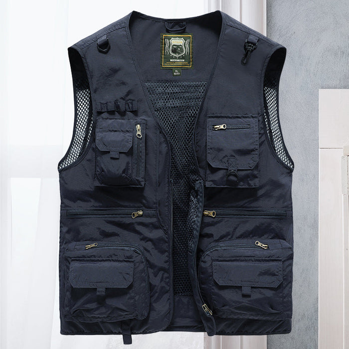 HUYGENS | Tactisch Vest | Outdoor Bodywarmer | Veelzijdige Bodywamer | Kamperen, Vissen, Wandelen