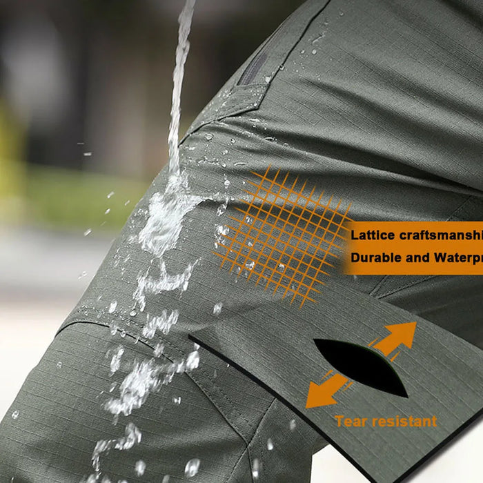 WALTER | Klassieke Outdoor Broek voor Heren | Leger Cargo Broek