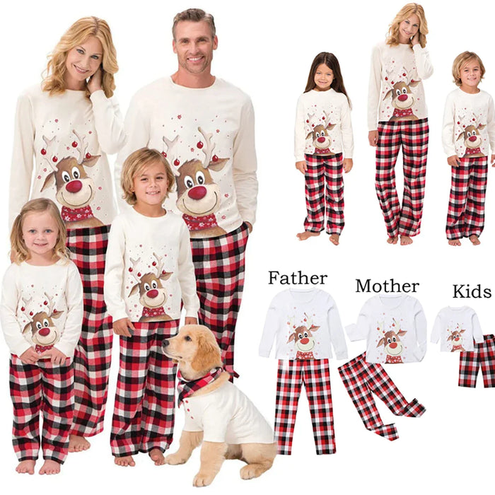 DREAMCOZY | Kerstpyjama Set | Perfect voor Familiefoto's | Comfortabel en Stijlvol