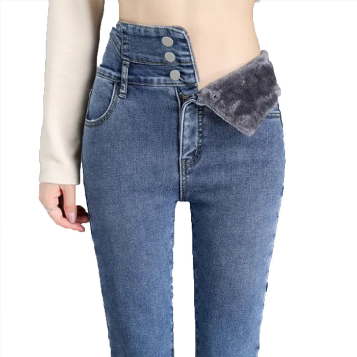 TESS | Comfortabele Fleecejeans