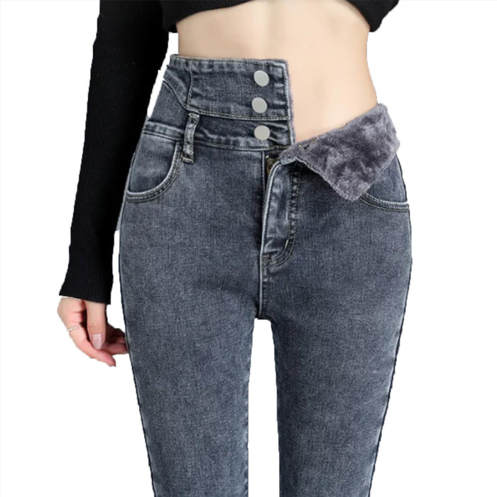 TESS | Comfortabele Fleecejeans