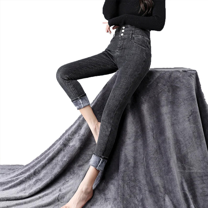 TESS | Comfortabele Fleecejeans